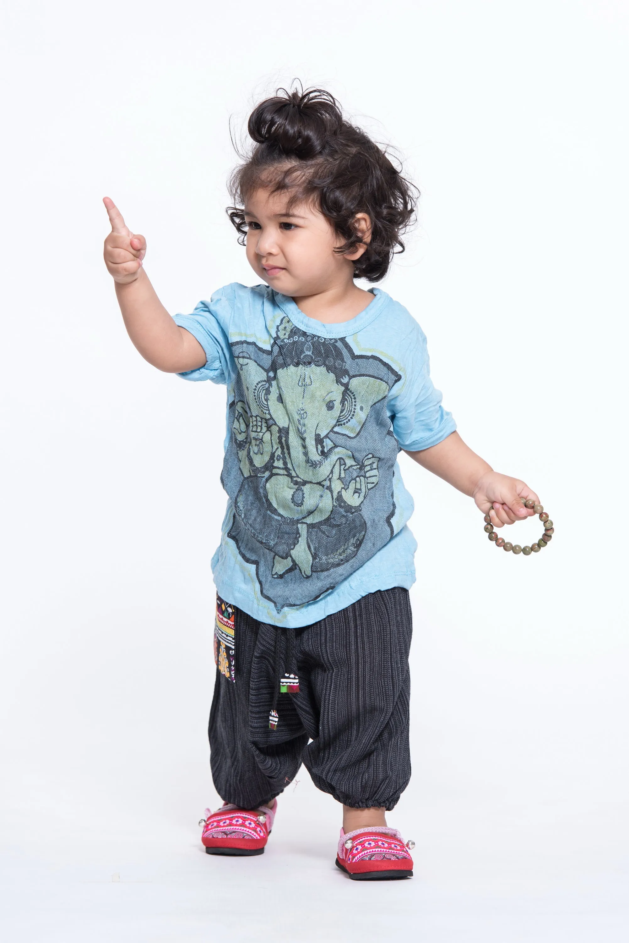 Kids Baby Ganesh T-Shirt in Light Blue