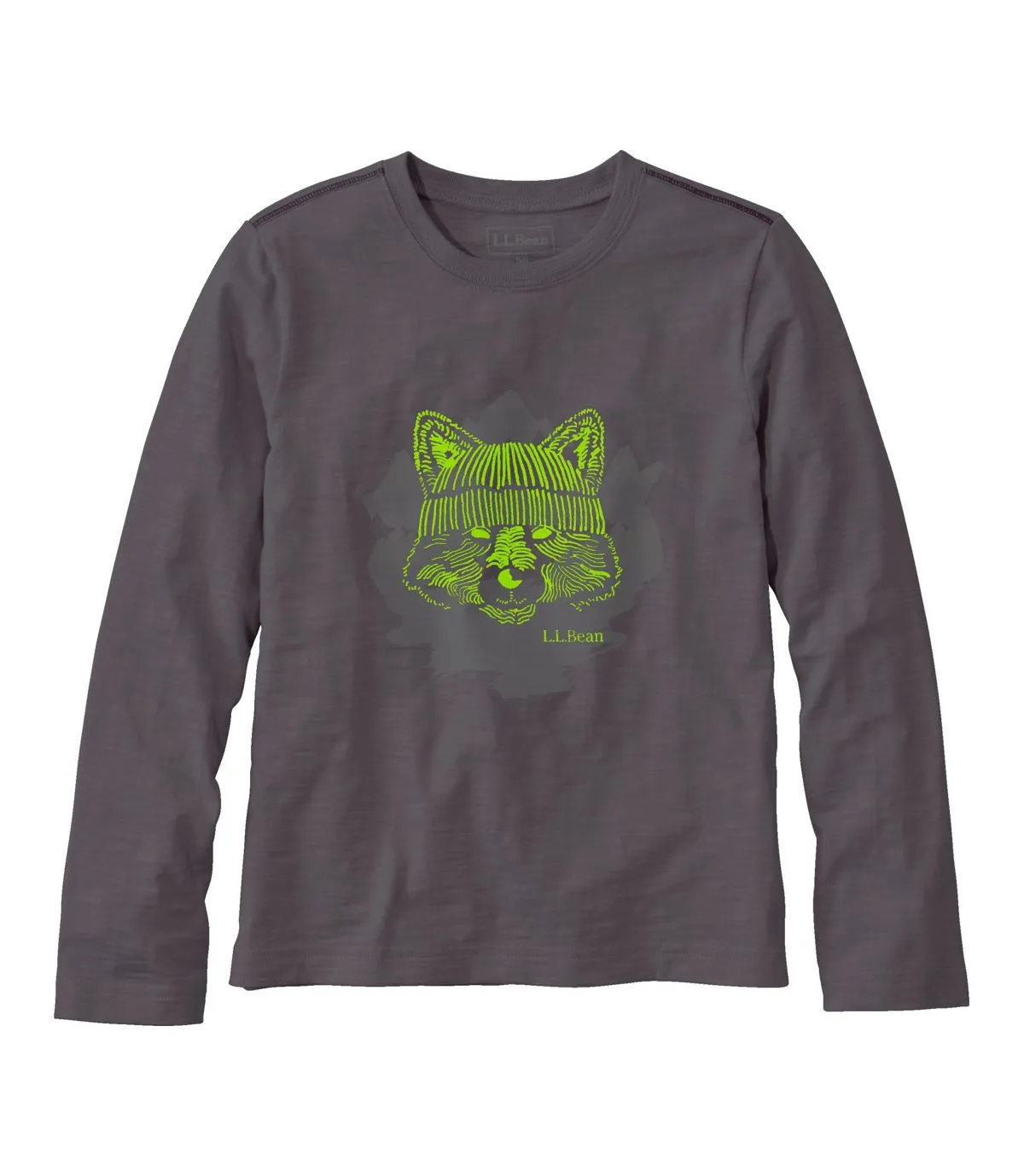 L.L. Bean Kid's Glow in the Dark Graphic Long Sleeve Tee