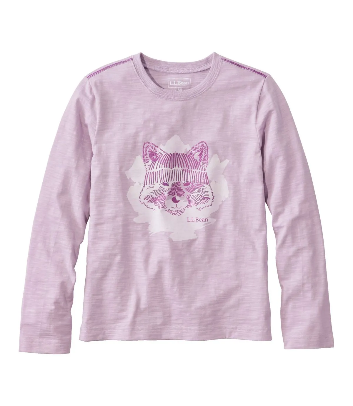 L.L. Bean Kid's Glow in the Dark Graphic Long Sleeve Tee