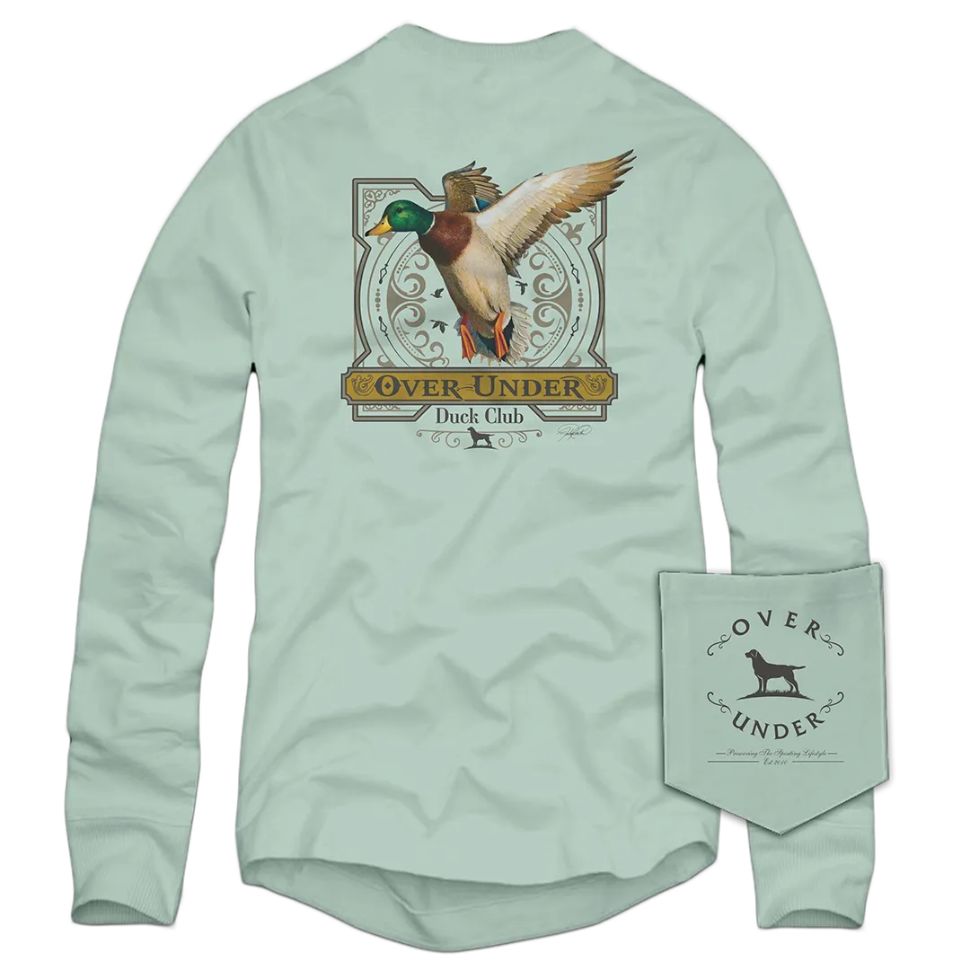 L/S Duck Club T-Shirt Green Tea