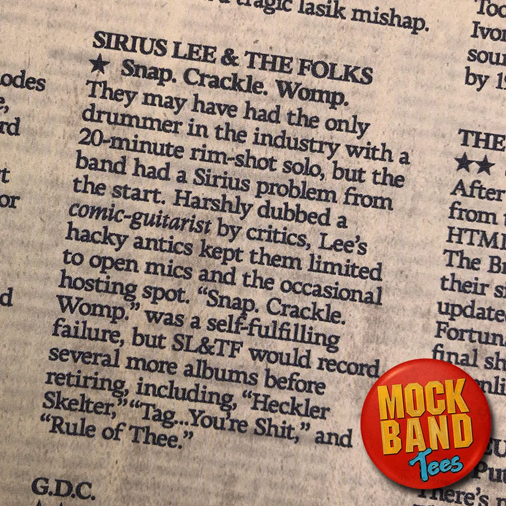 MB #13 - SIRIUS LEE & THE FOLKS