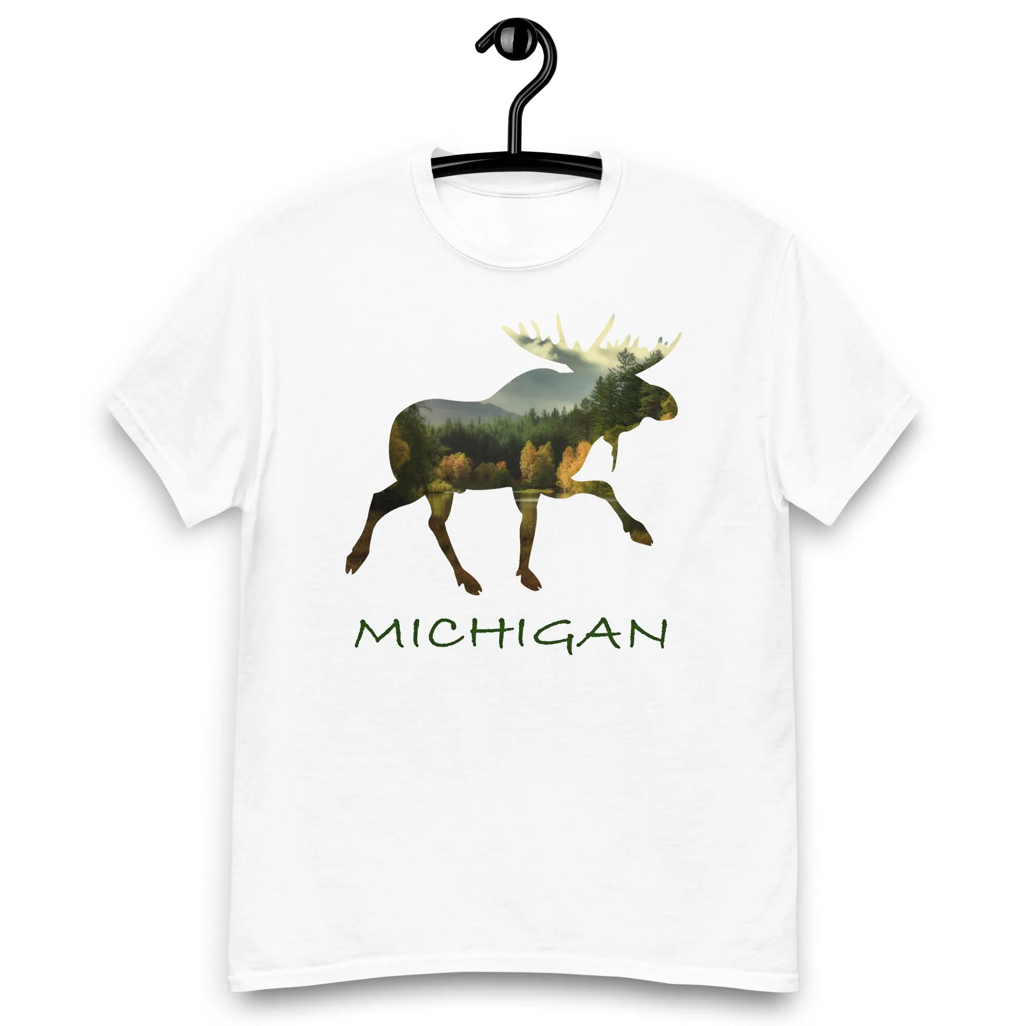 Michigan Souvenir Moose Unisex T-Shirt