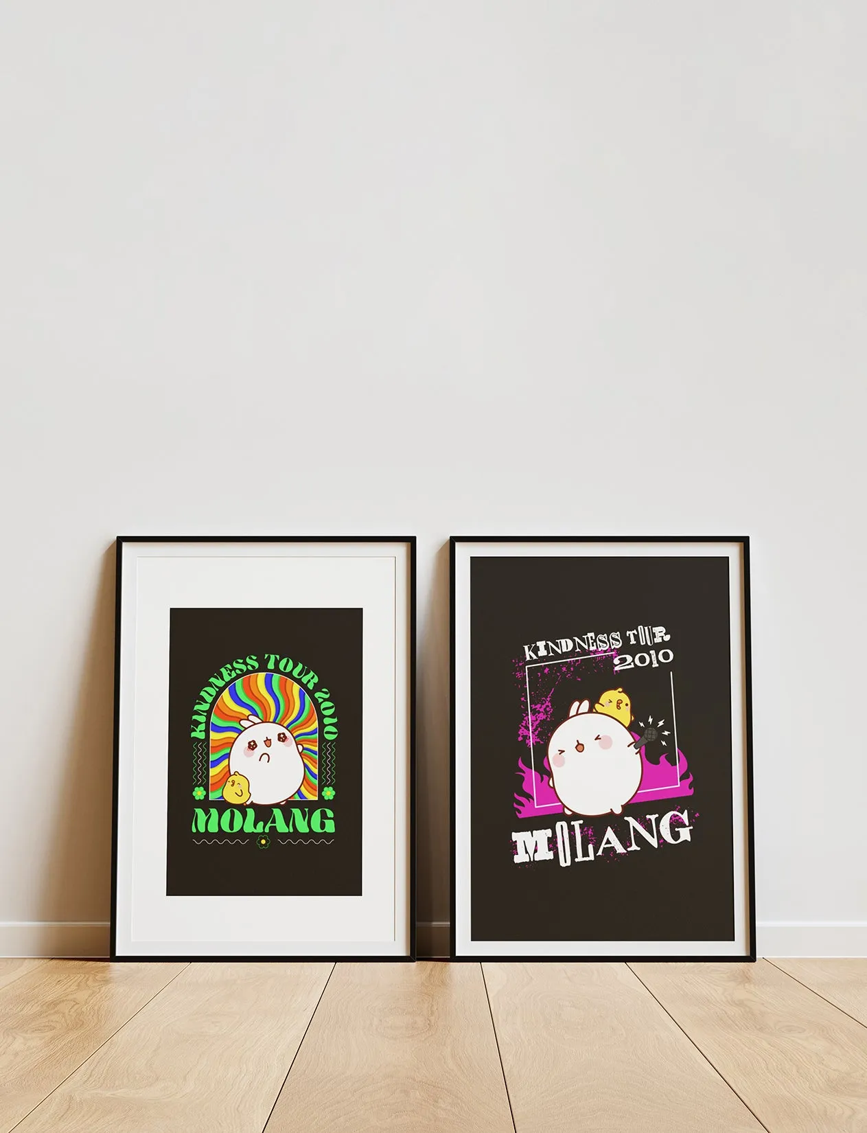 Molang Seventies Poster