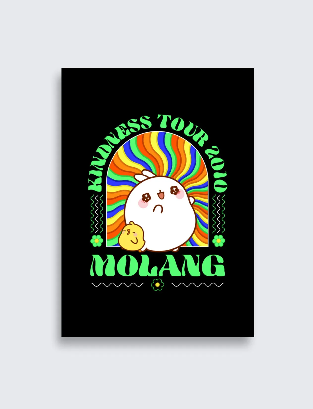 Molang Seventies Poster