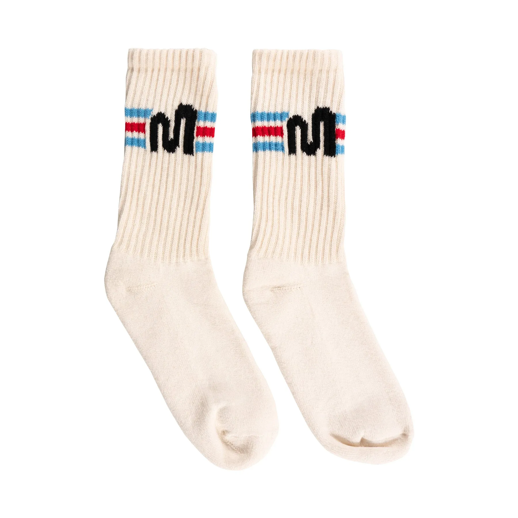 Mythical Retro Stripe Socks (Seaside)