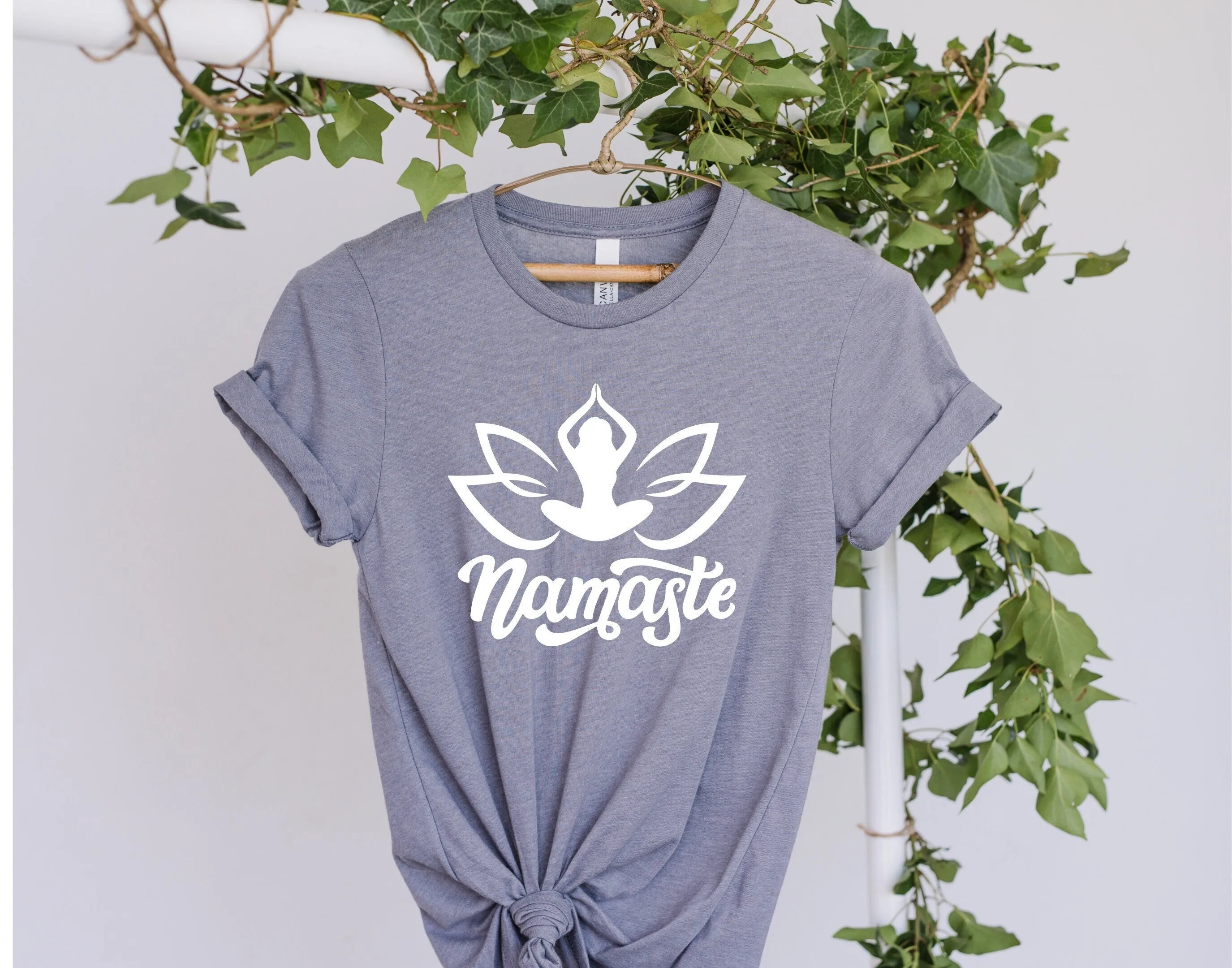 namaste yoga T-Shirt, Meditation Shirt, Yoga Shirt, Yoga Lover Gift, Yoga Gift, Spiritual Shirt, buddhism