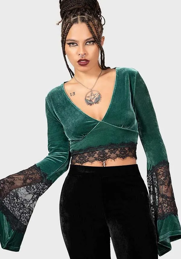 Naomi [Green] | LONG SLEEVE TOP