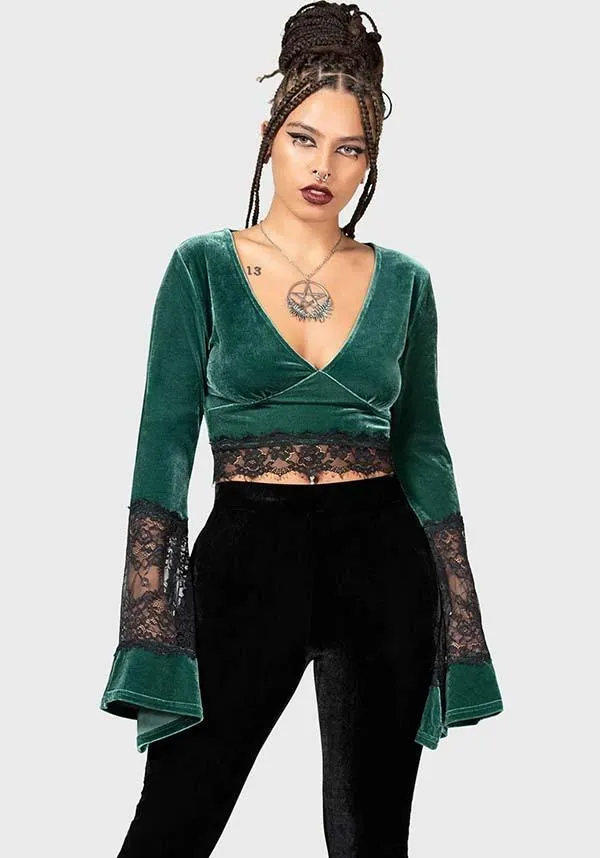 Naomi [Green] | LONG SLEEVE TOP