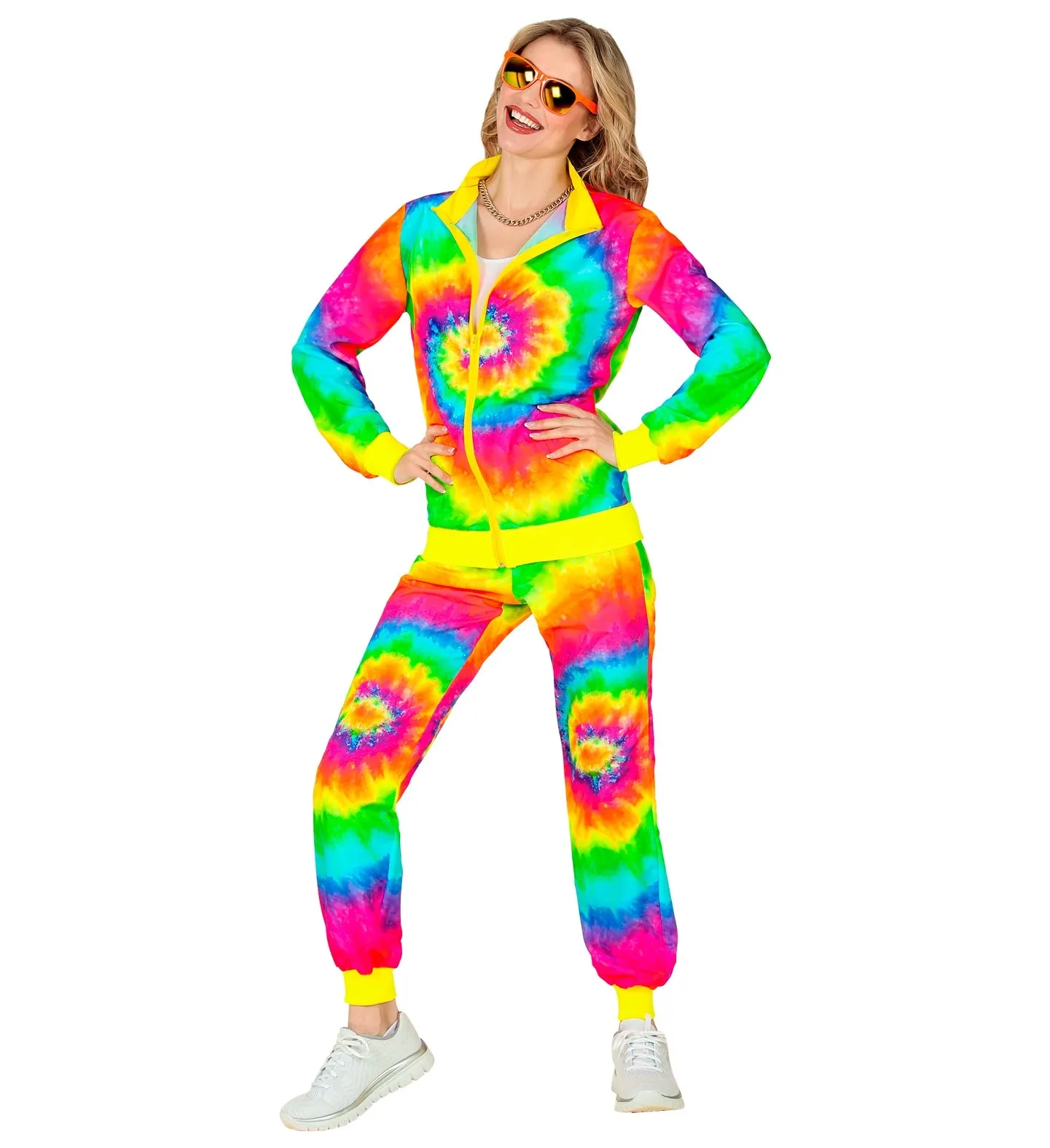 Neon Tie Dye Psychedelic Tracksuit