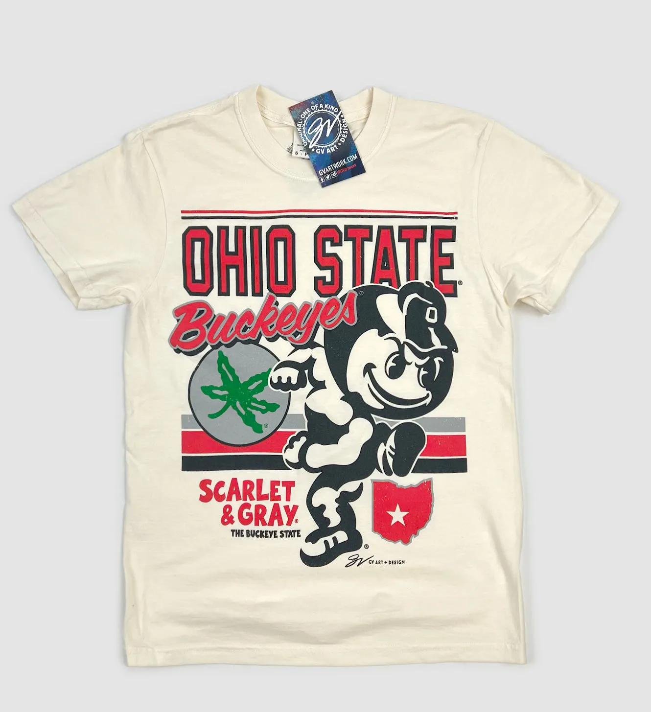 Ohio State Brutus Retro T Shirt