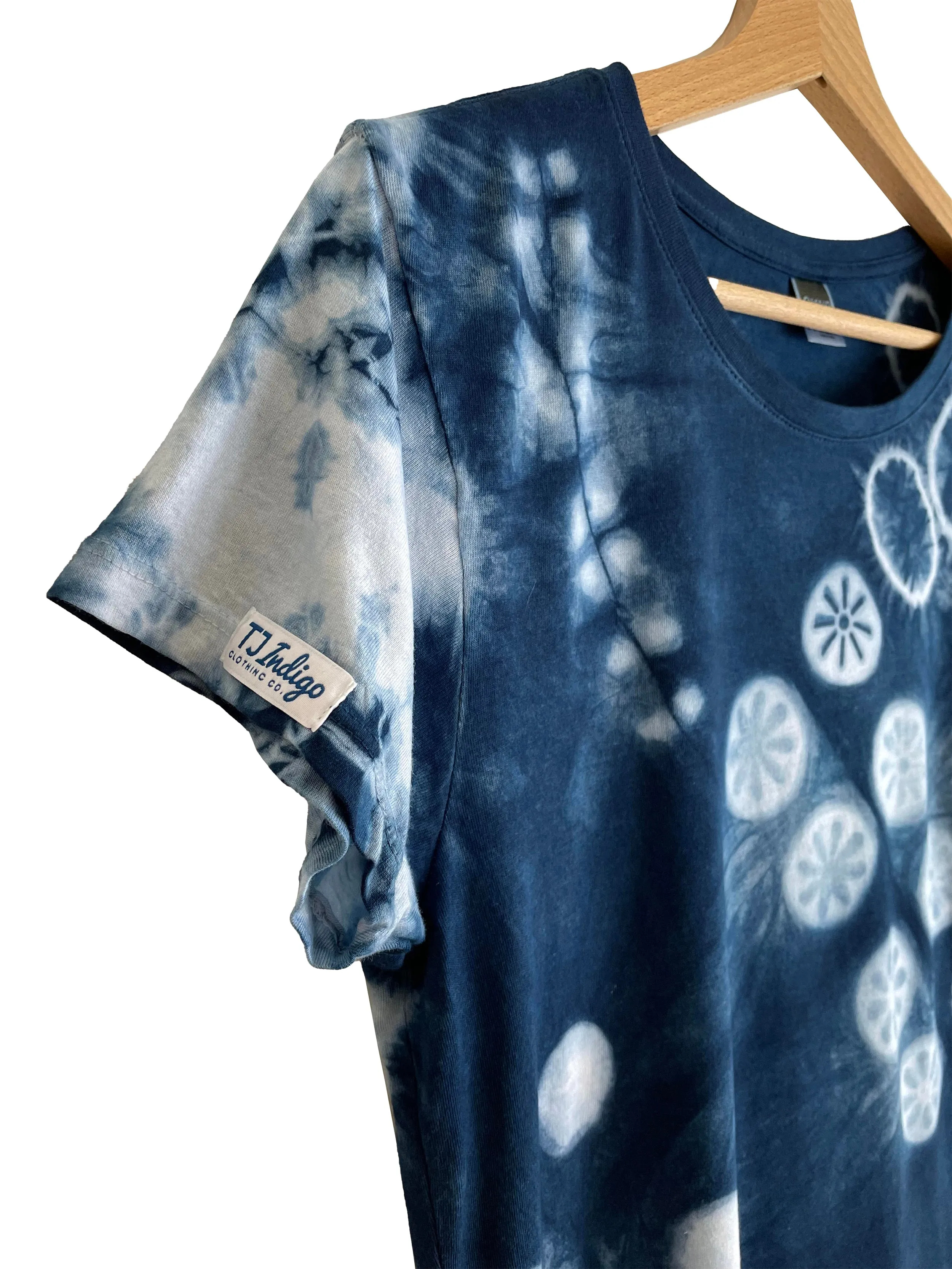 Organic Bamboo T-shirt in Jazz Fest Indigo