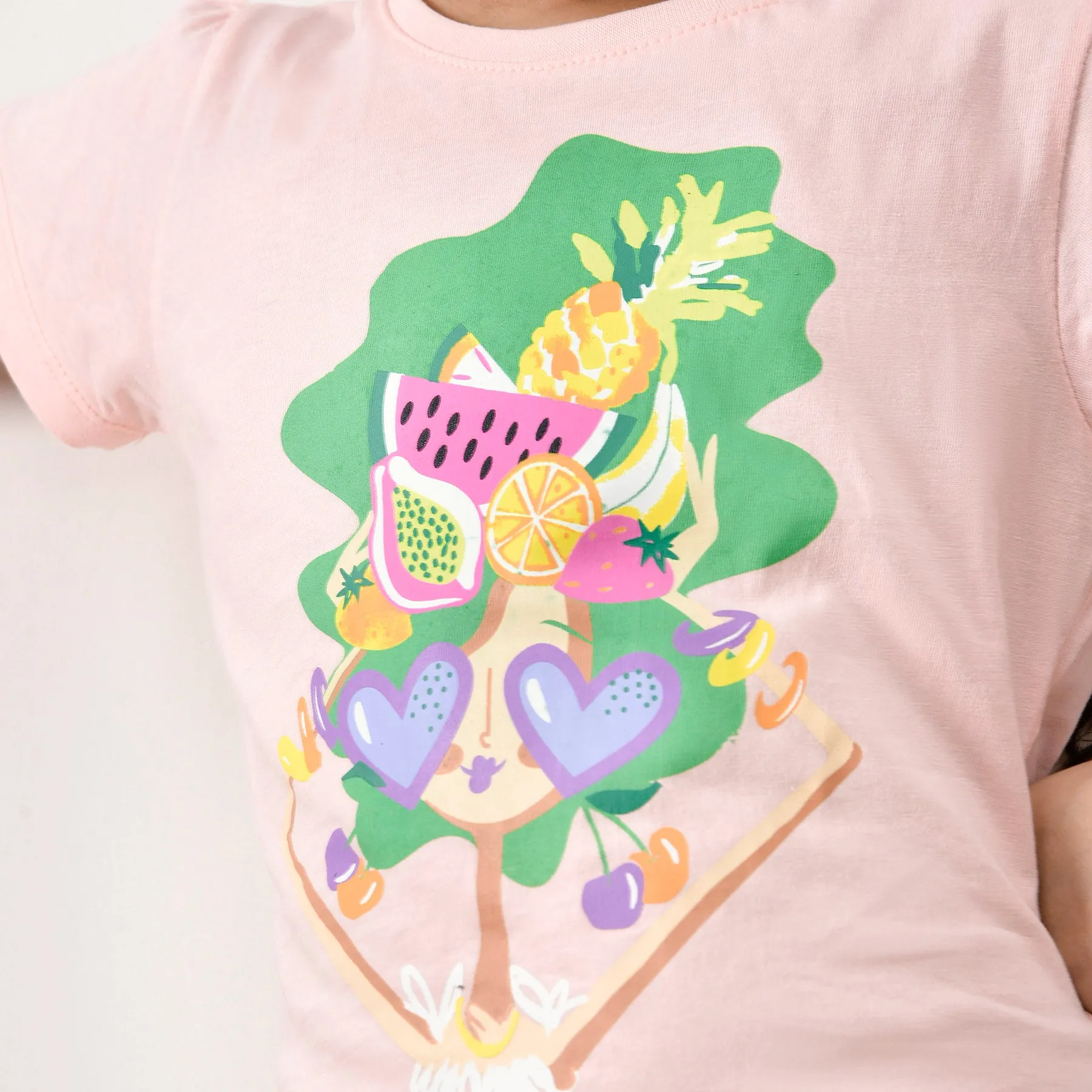 PINK FRUITS T-SHIRT