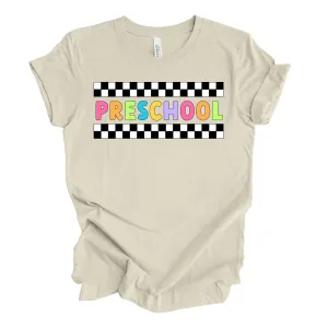 Preschool Retro Rainbow Tee