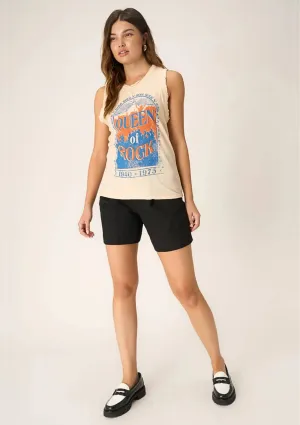 Queen of Rock Tank - Chalk