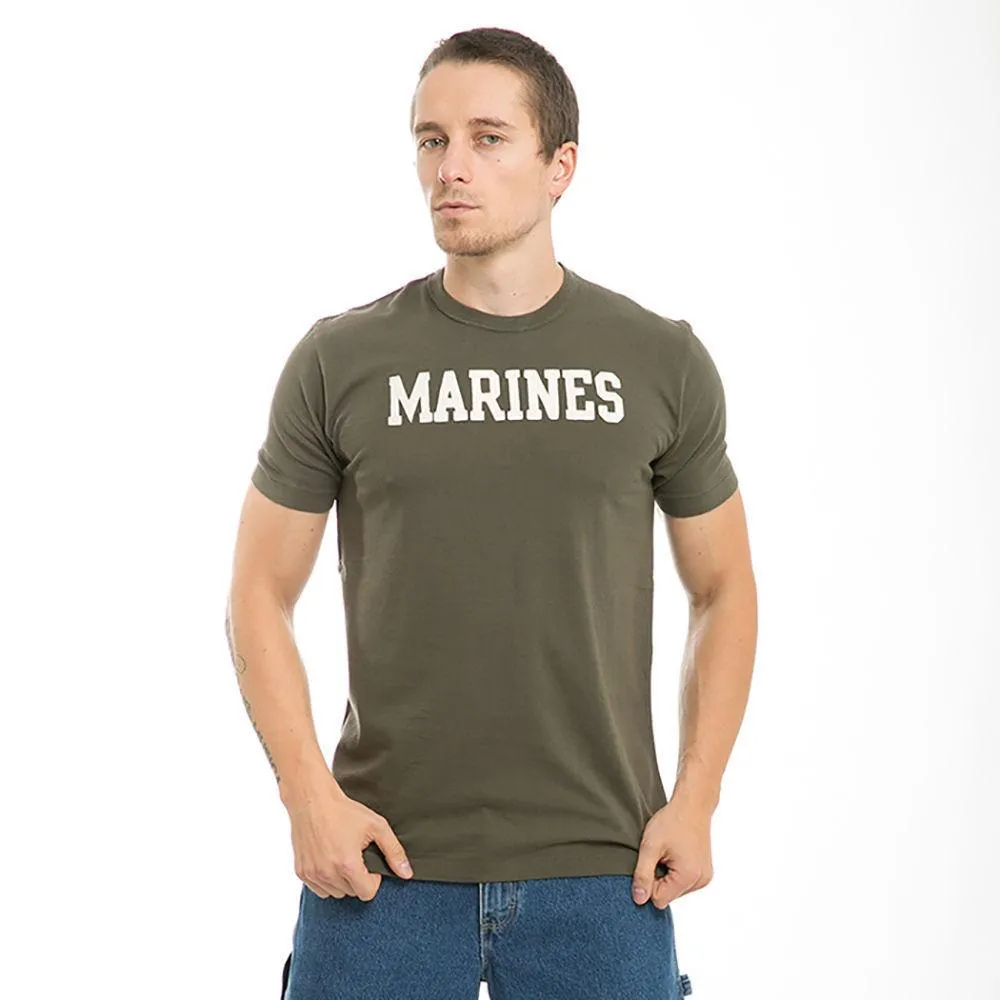 Rapid Felt Applique Military Air Force Navy Marine Navy Army T-Shirts Tees