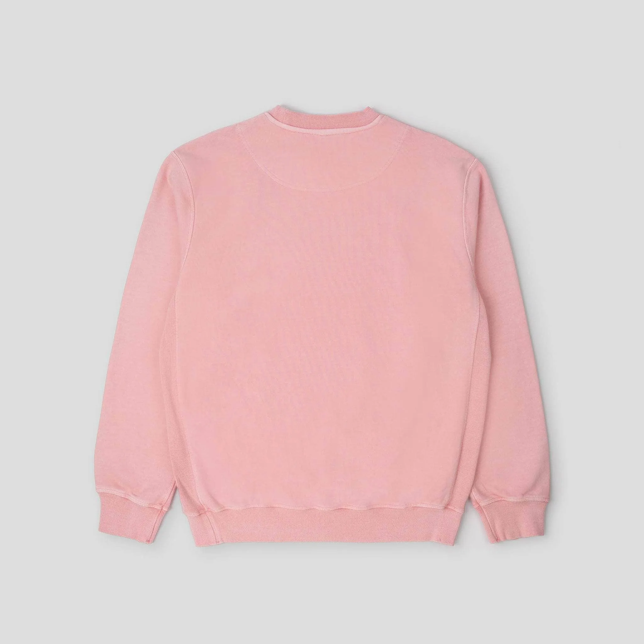 Relaxed Cotton Sweatshirt Dusty Pink