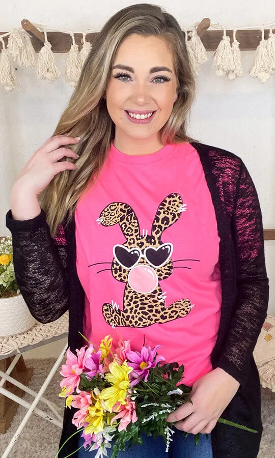 Sassy Leopard Easter Tee