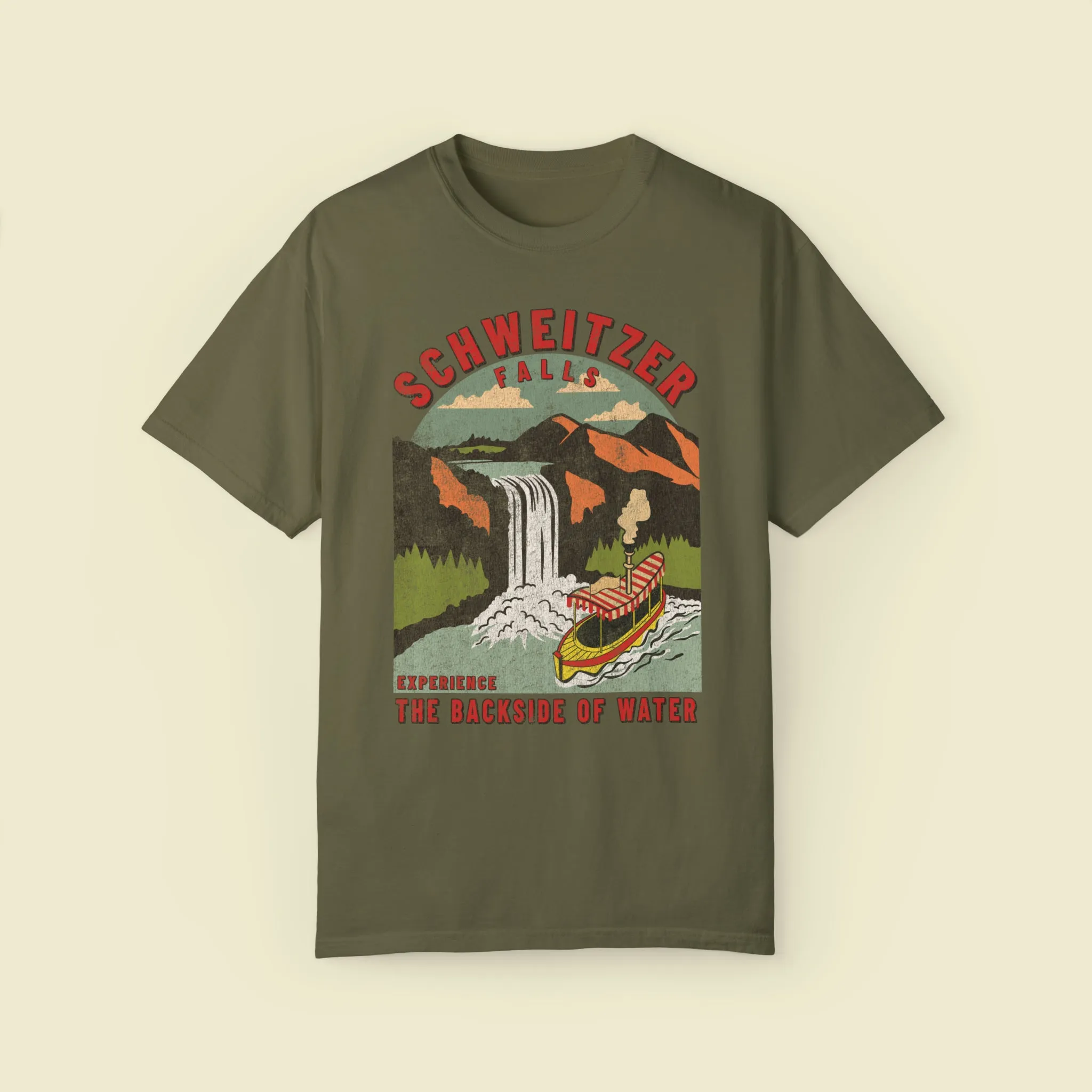 Schweitzer Falls Comfort Colors Tee