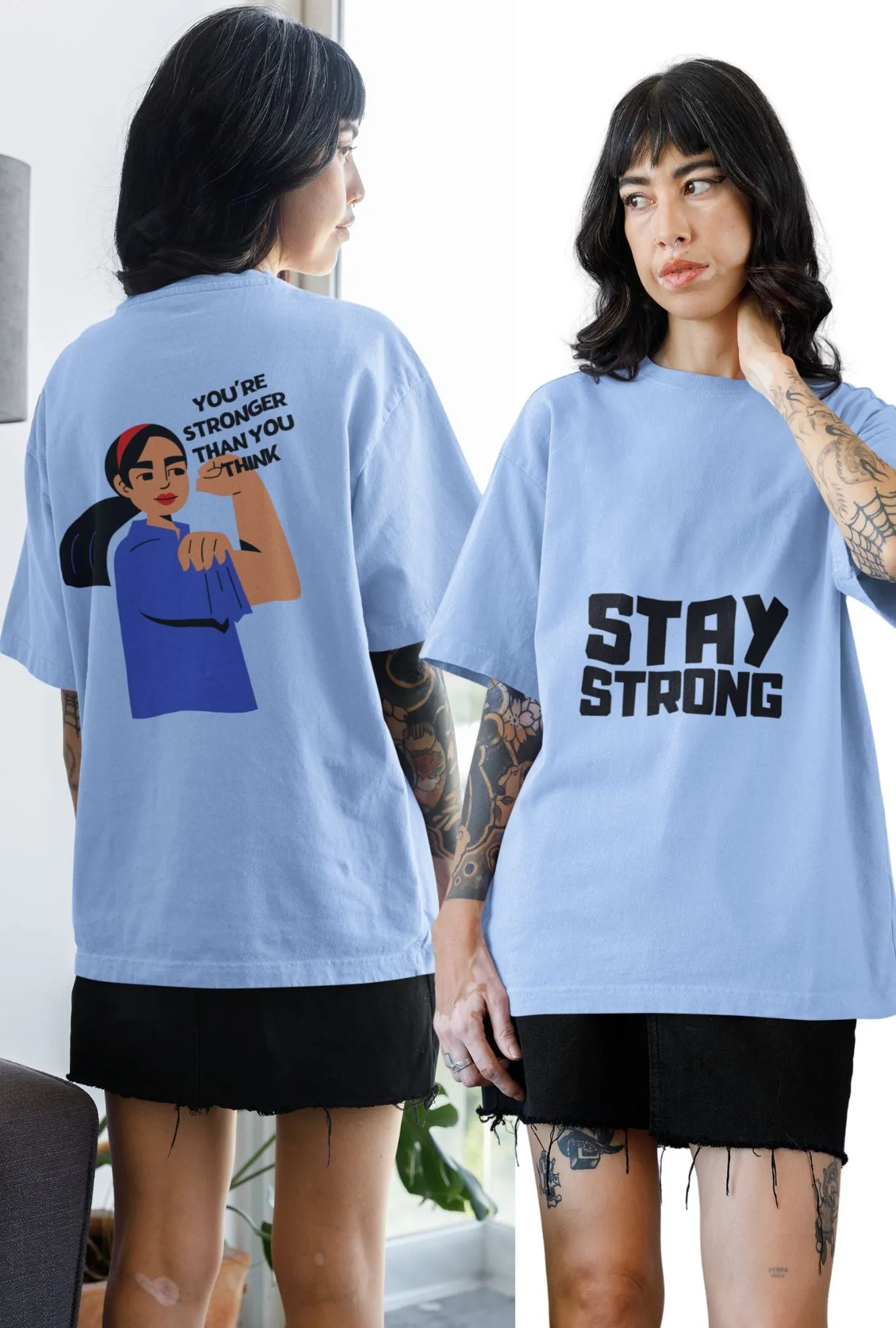 Stay Strong - Oversized T-Shirt