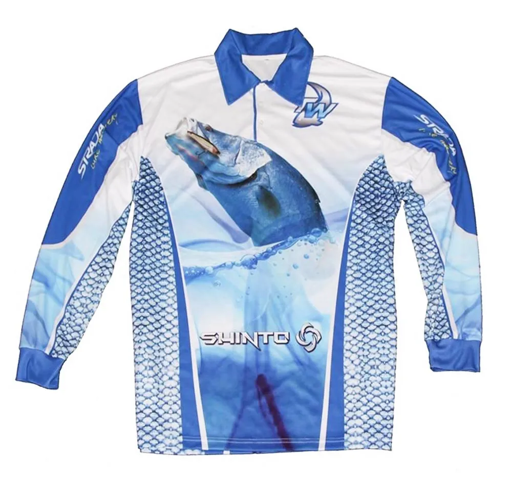 Tackle World Barramundi Adults Fishing Shirt