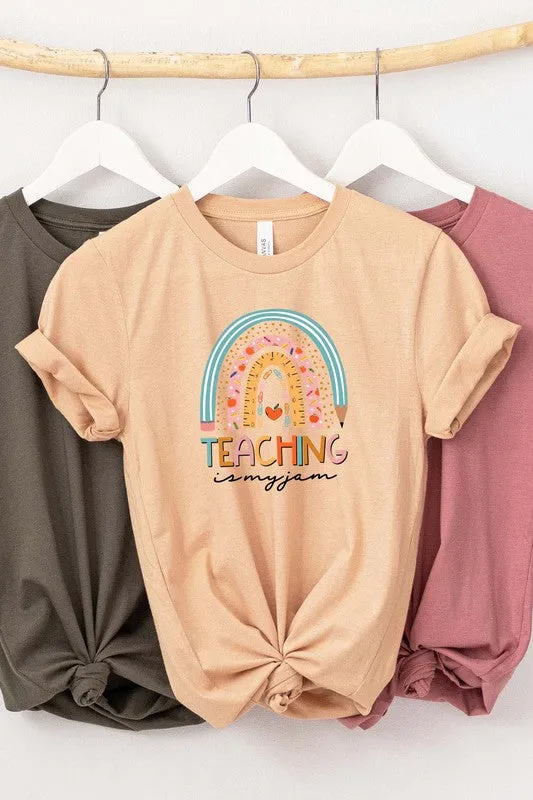 Teaching is My Jam Graphic Tee