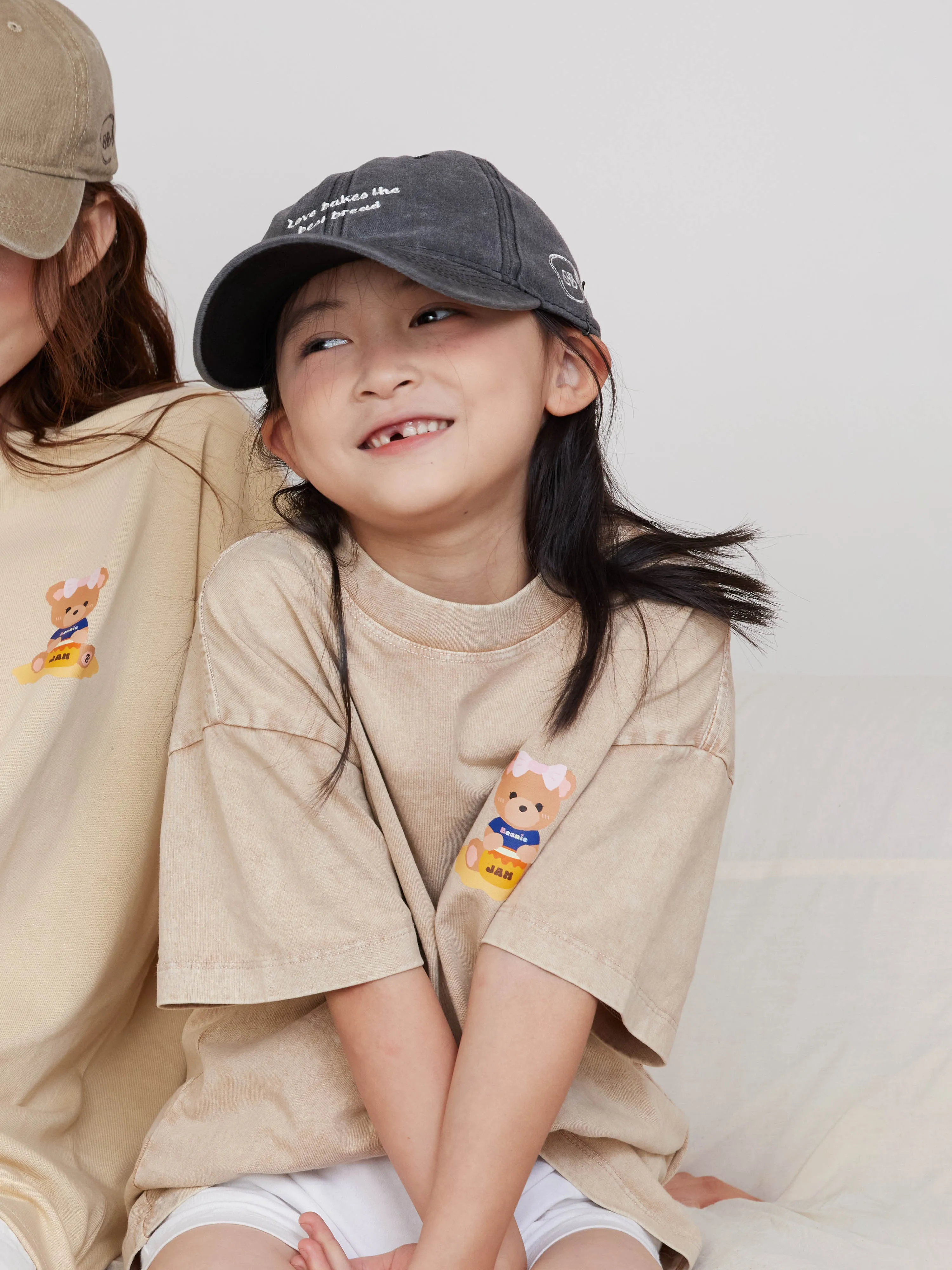 Toast Slogan Kid T-Shirt Collection BEIGE