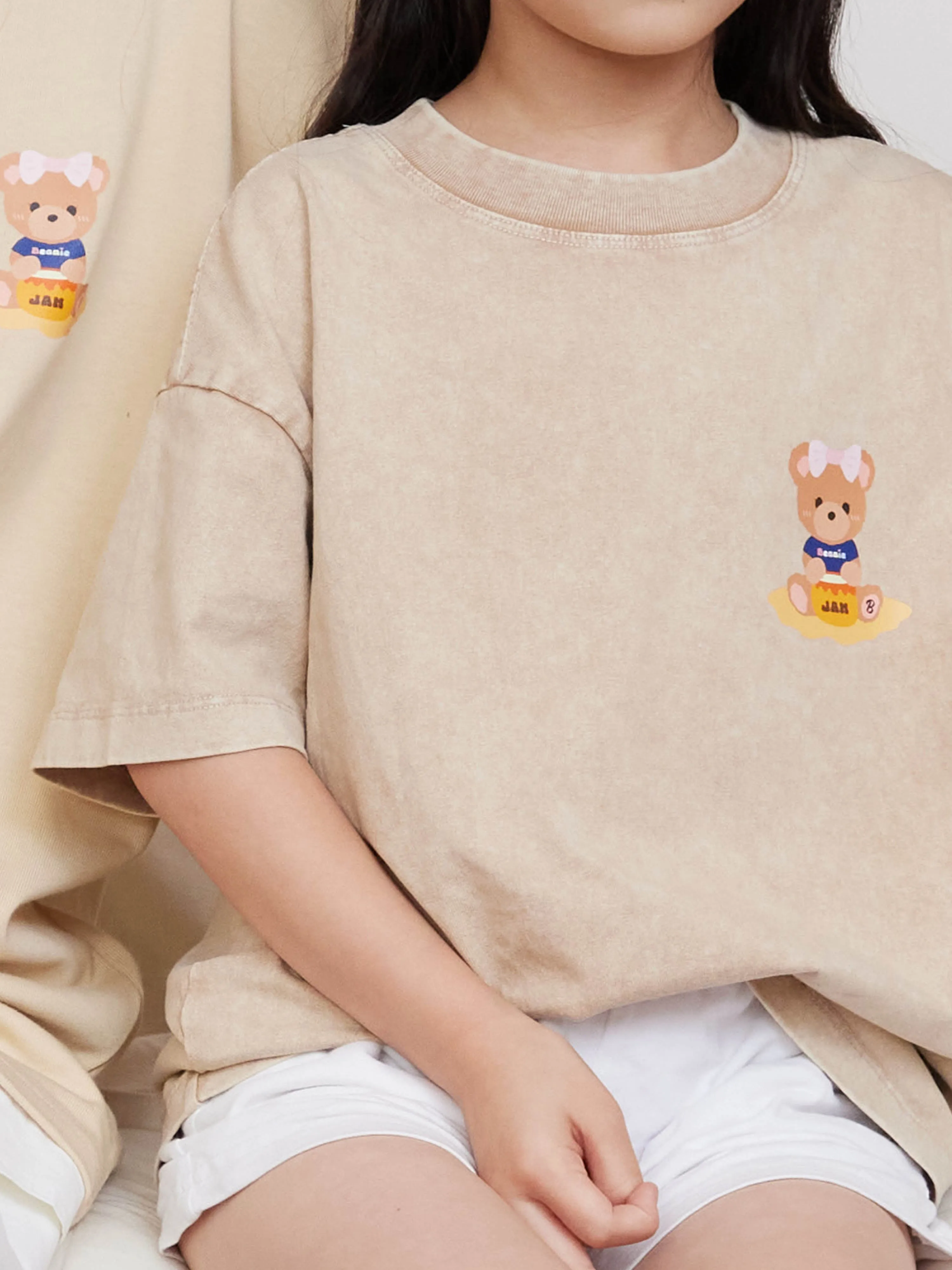 Toast Slogan Kid T-Shirt Collection BEIGE