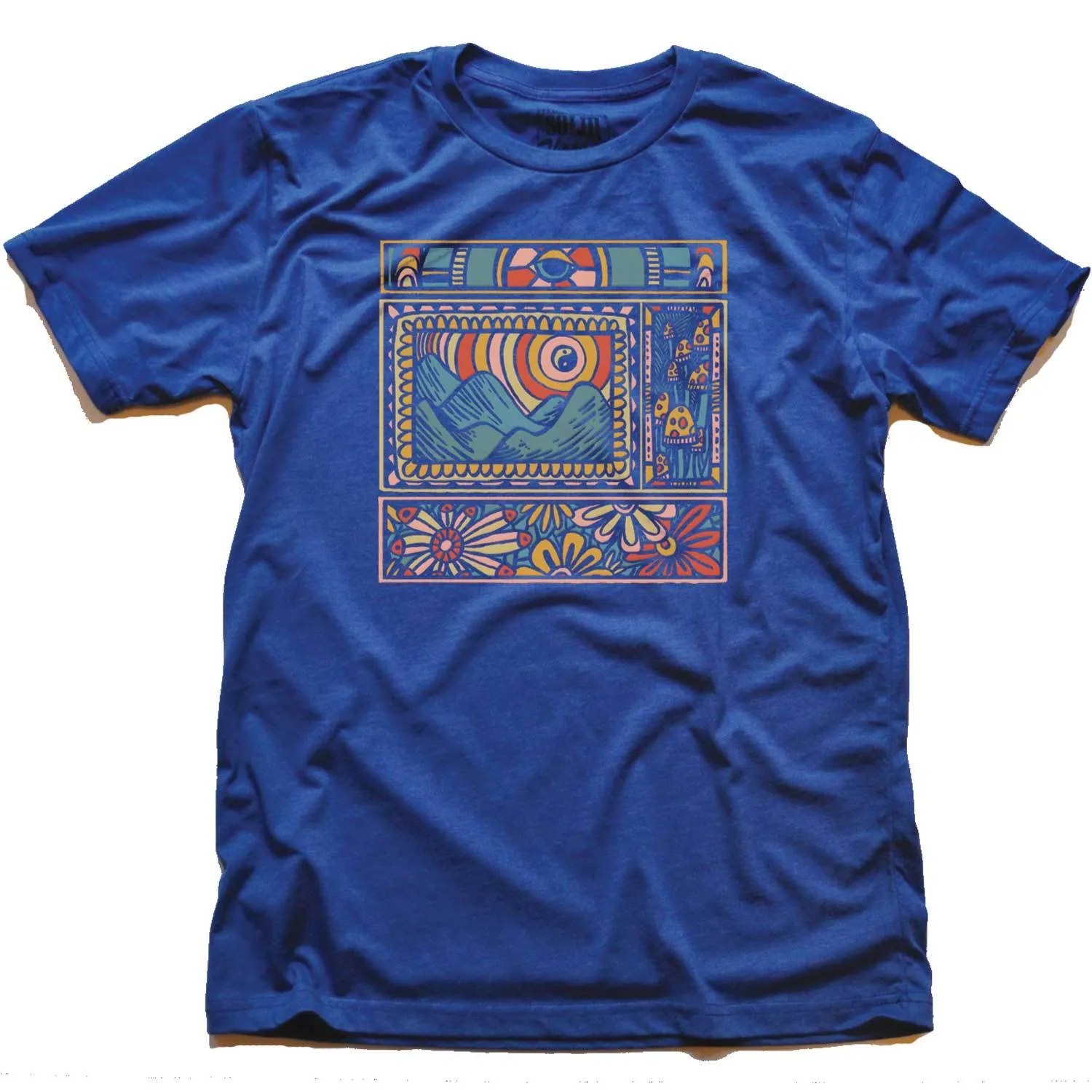 Trippy Nature T-shirt | Design by Dylan Fant