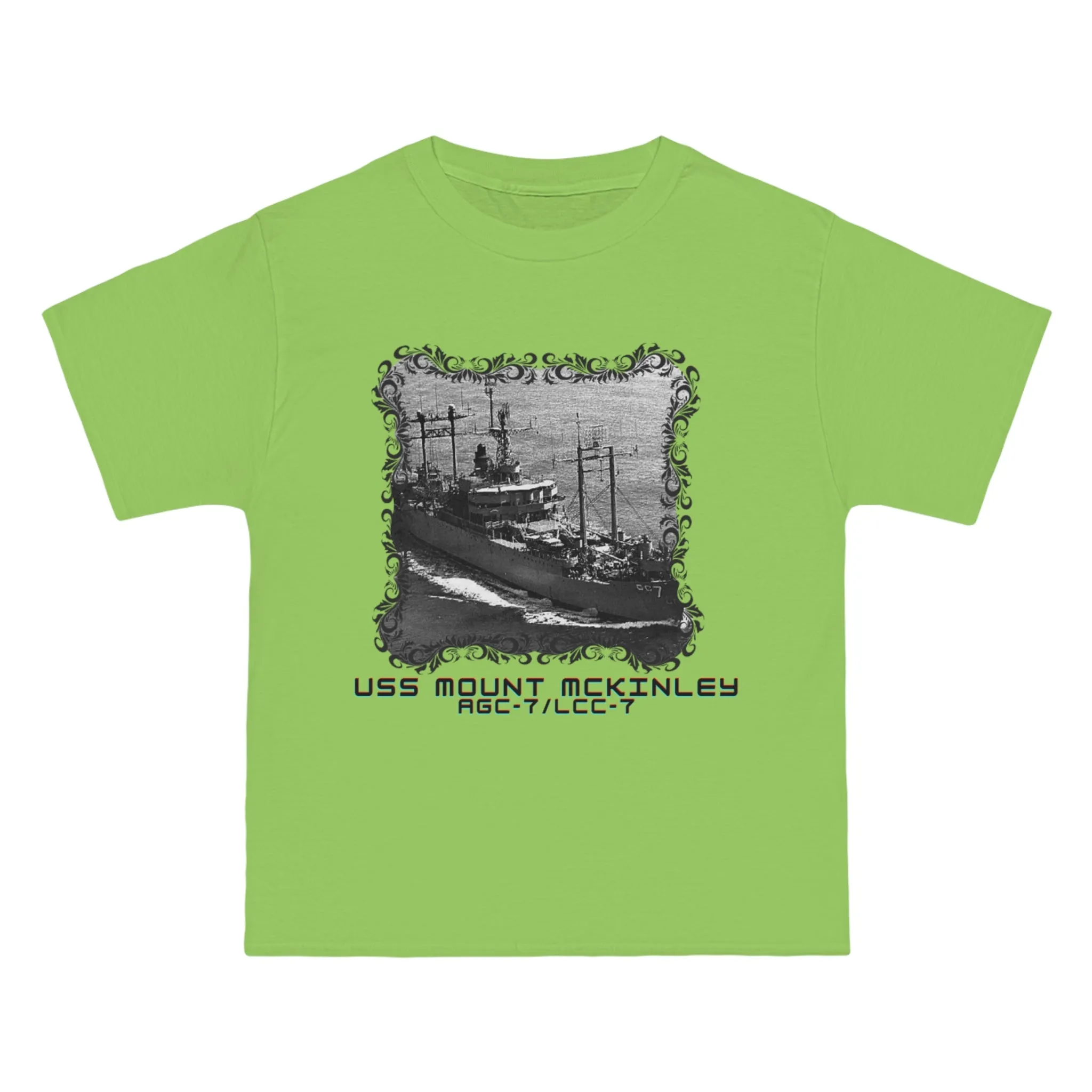 USS Mount Mckinley AGC-7/LCC-7 United States Ship PODBeefy-T®  Short-Sleeve T-Shirt