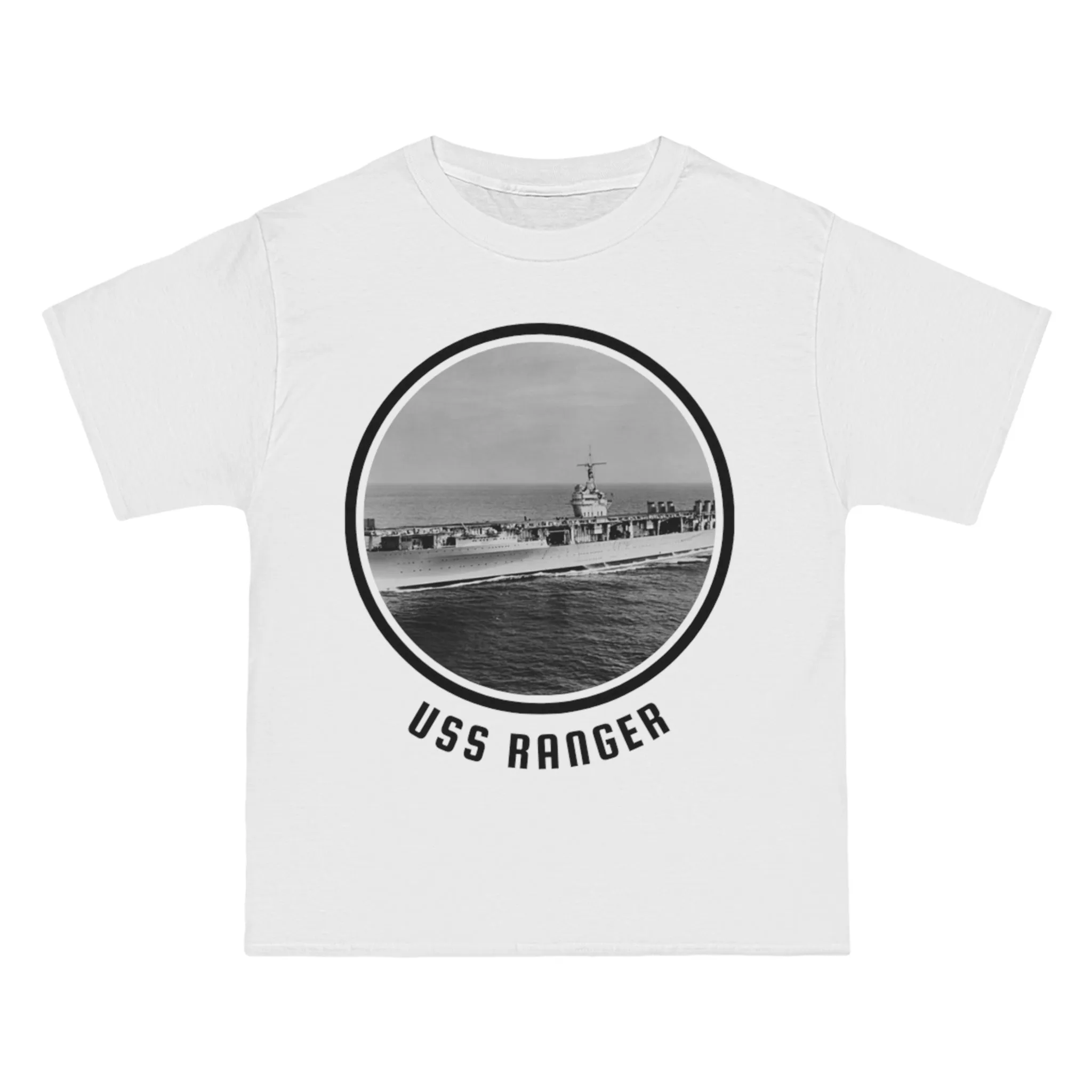 uss Ranger  United States Ships POD Beefy-T®  Short-Sleeve T-Shirt