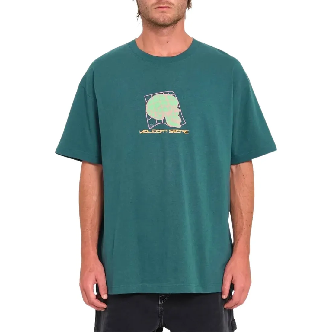 Volcom Mindoor Loose T-Shirt - Evergreen