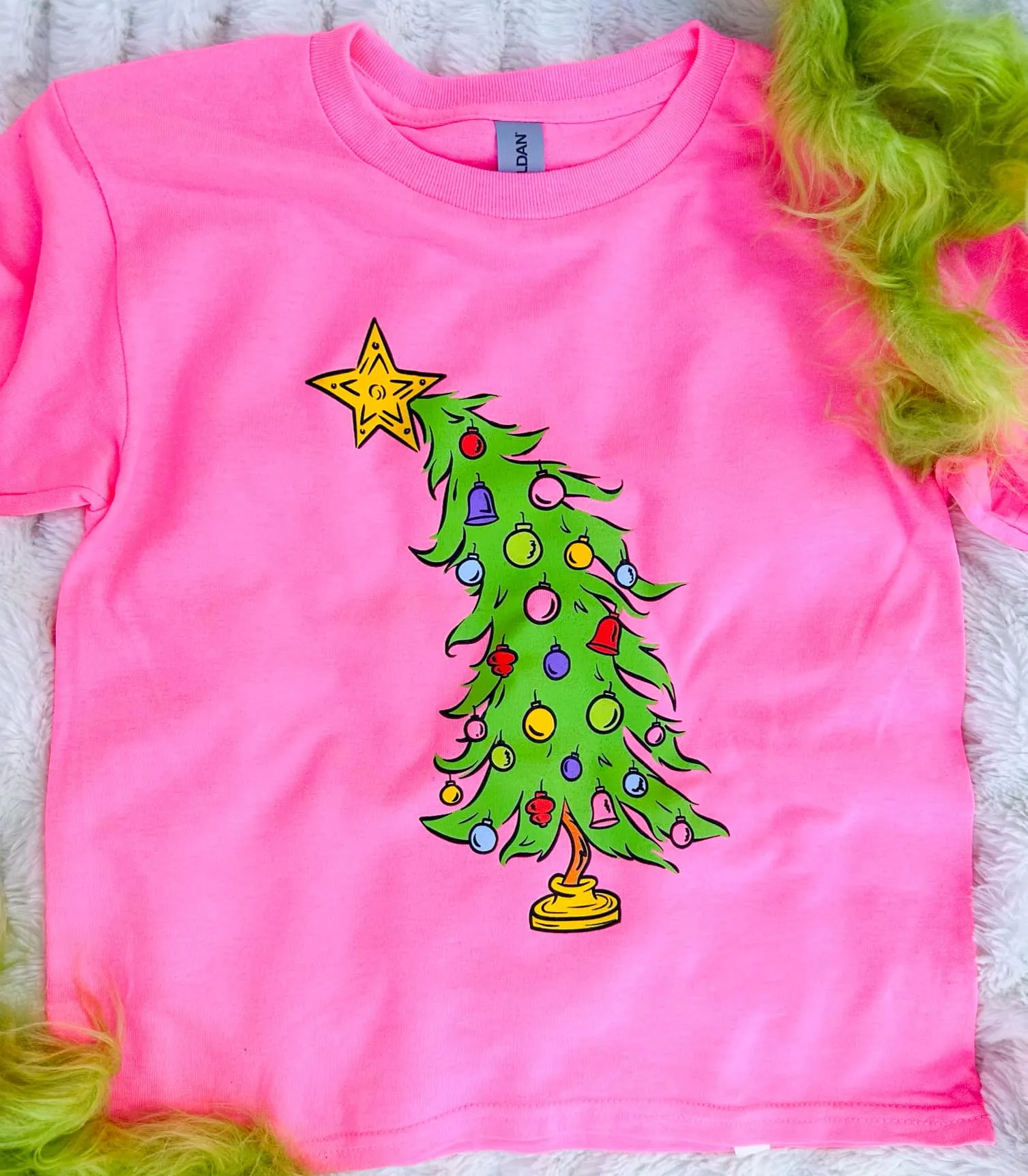 Who Christmas Tree Graphic Tee